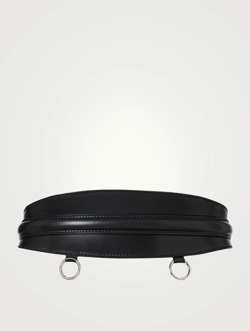 Leather Corset Waist Belt