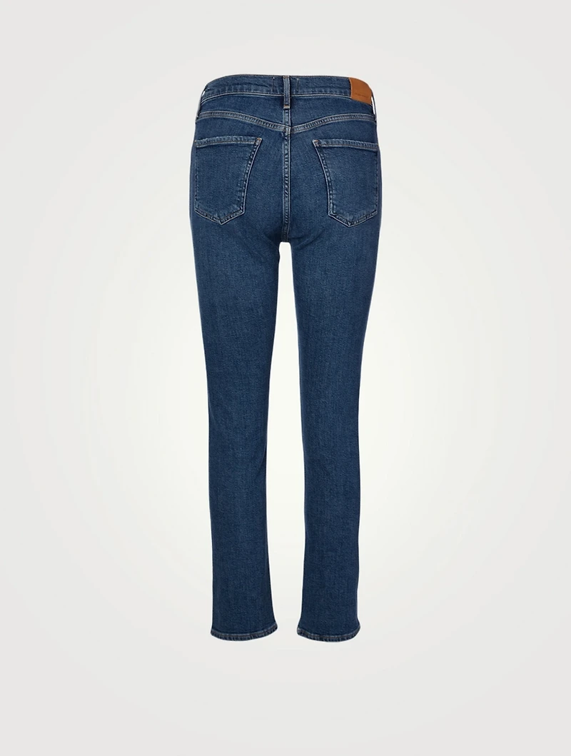 Charlotte High-Waisted Straight Jeans