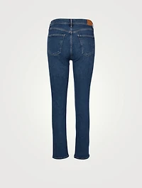 Charlotte High-Waisted Straight Jeans