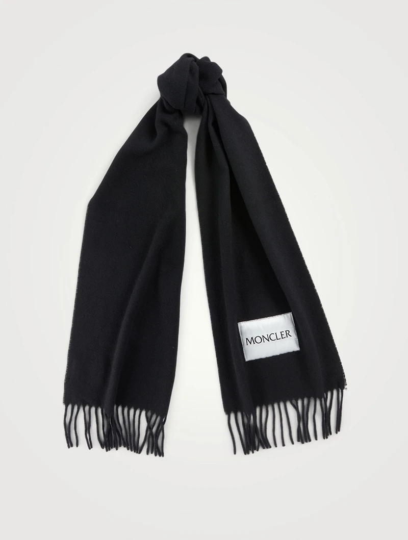 Wool Logo Scarf