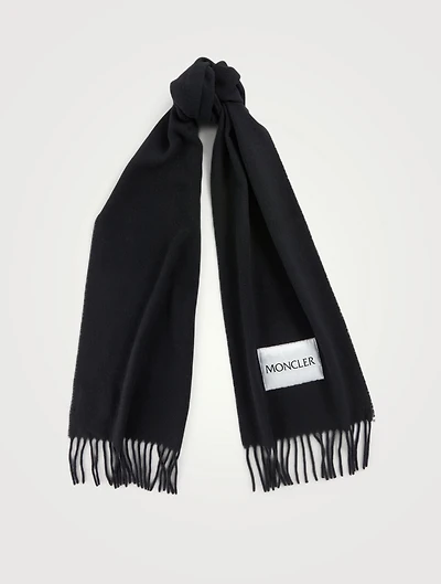 Wool Logo Scarf