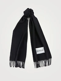 Wool Logo Scarf