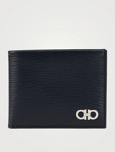 Gancini Leather Wallet