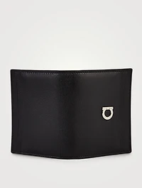 Gancini Leather Credit Card Holder