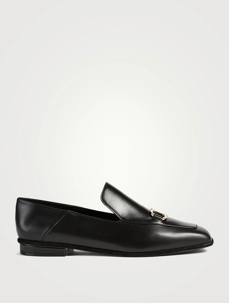 Cesaro Gancini Leather Loafers