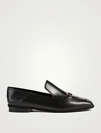 Cesaro Gancini Leather Loafers