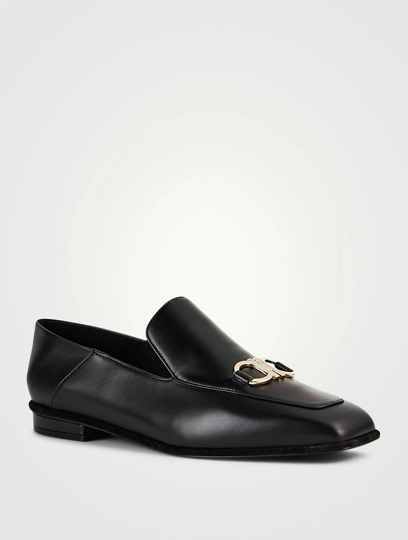 Cesaro Gancini Leather Loafers