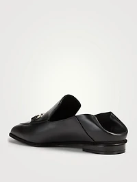Cesaro Gancini Leather Loafers