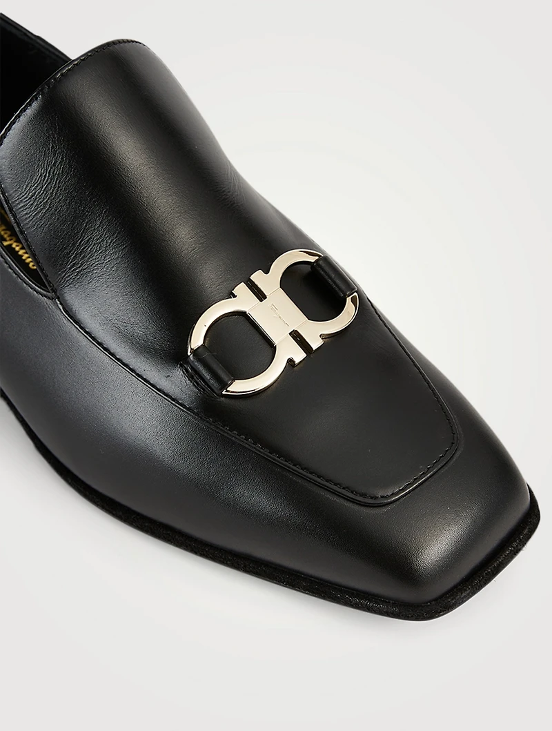 Cesaro Gancini Leather Loafers