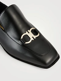 Cesaro Gancini Leather Loafers