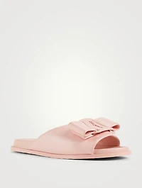 Viva Leather Slide Sandals