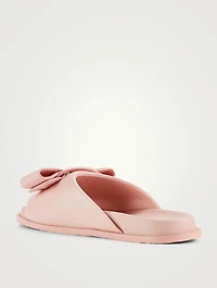 Viva Leather Slide Sandals