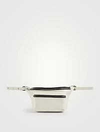 Leather Crossbody Belt Bag