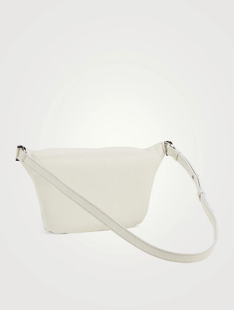 Leather Crossbody Belt Bag
