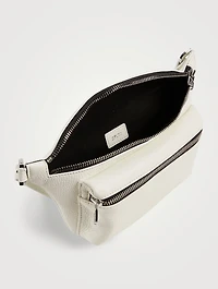Leather Crossbody Belt Bag