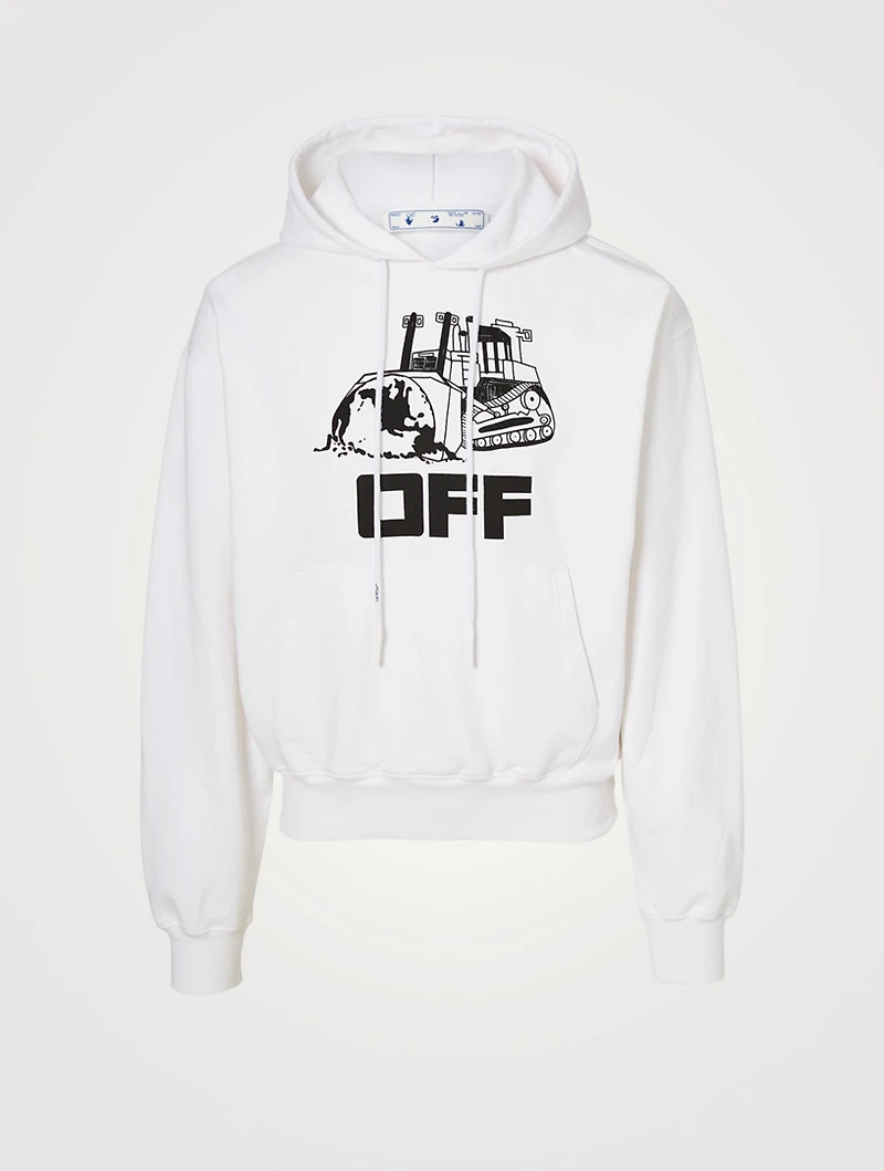 World Caterpillar Cotton Hoodie