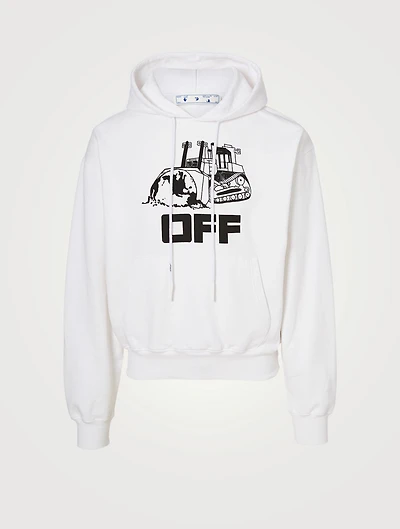 World Caterpillar Cotton Hoodie