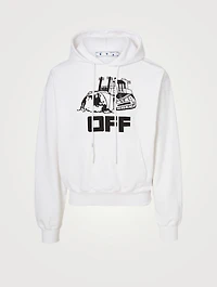 World Caterpillar Cotton Hoodie