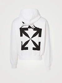 World Caterpillar Cotton Hoodie