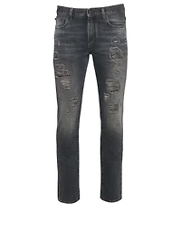 Hand Off Distressed Jeans