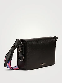 Mini Diag Leather Crossbody Bag