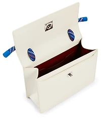 Gummy Jitney Rope Leather Top Handle Bag