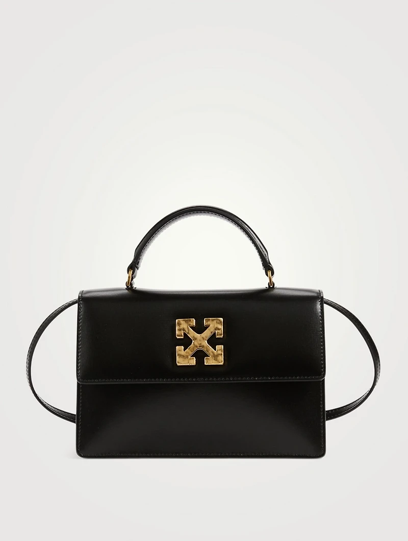 Jitney 1.4 Leather Top Handle Bag