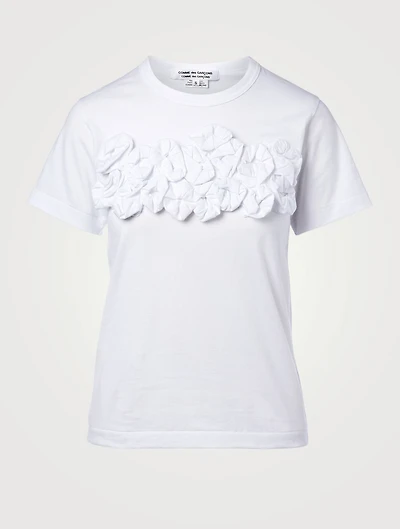 Cotton Jersey Applique T-Shirt