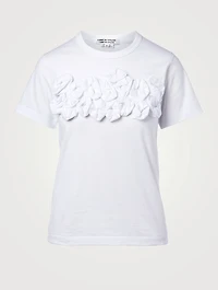 Cotton Jersey Applique T-Shirt