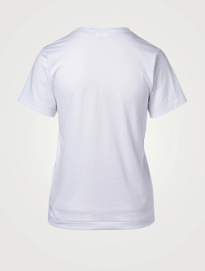 Cotton Jersey Applique T-Shirt
