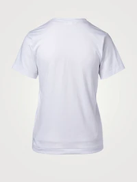 Cotton Jersey Applique T-Shirt
