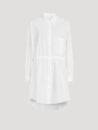 Cotton Poplin Shirt Dress