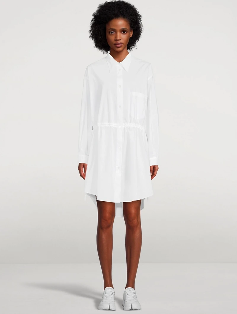 Cotton Poplin Shirt Dress