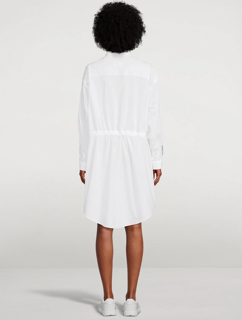 Cotton Poplin Shirt Dress