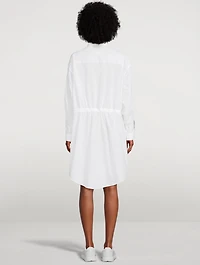 Cotton Poplin Shirt Dress