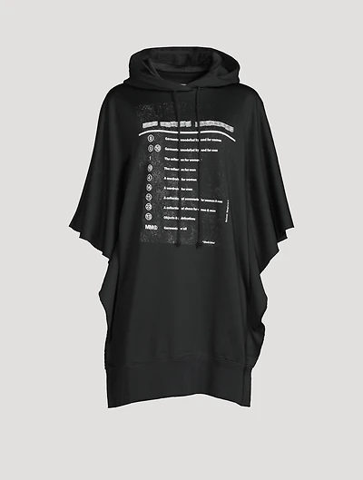 Explanation Post-It Hoodie Dress