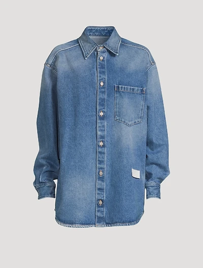 Oversized Denim Shirt