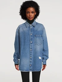 Oversized Denim Shirt