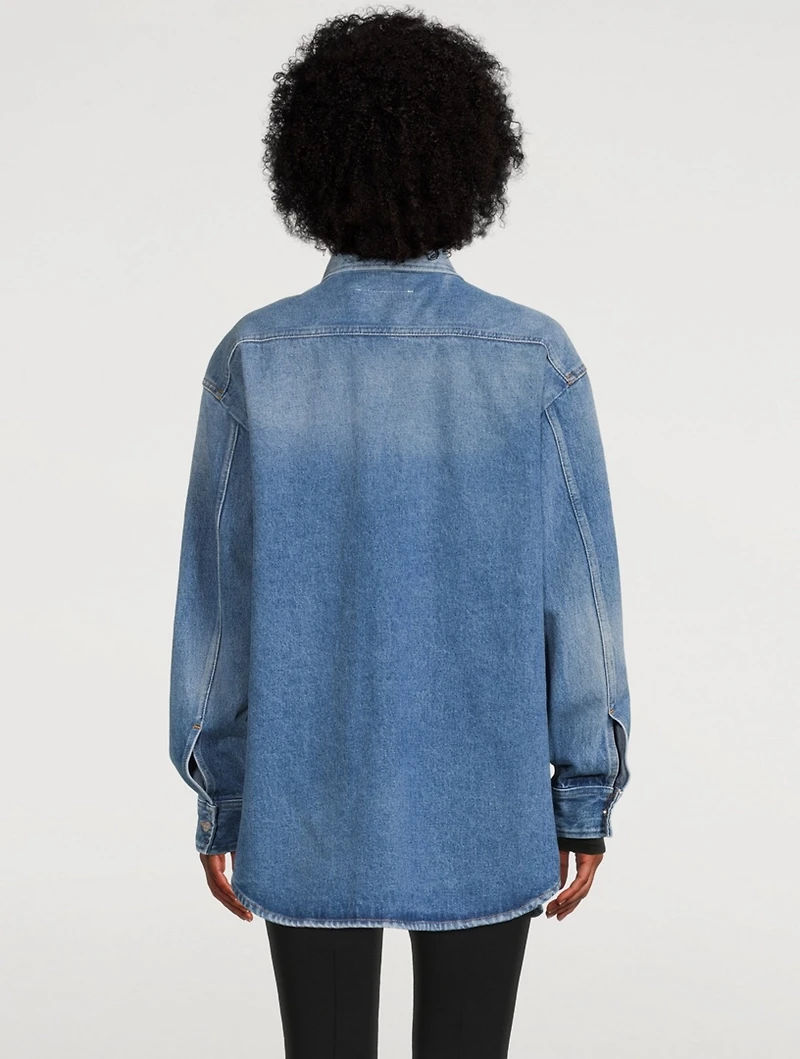 Oversized Denim Shirt