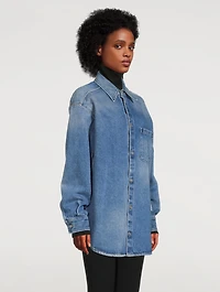 Oversized Denim Shirt