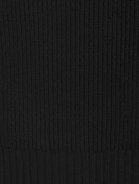 Cotton And Wool Ribbed Knit Sweater
