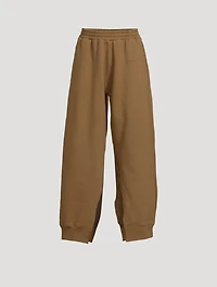 Cotton Split Sweatpants