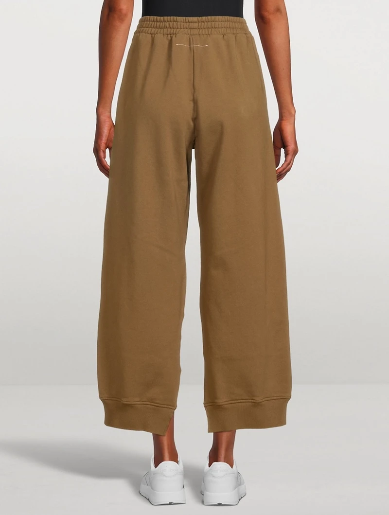 Cotton Split Sweatpants