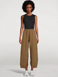 Cotton Split Sweatpants