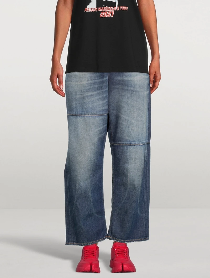 Elasticated Waistband Jeans