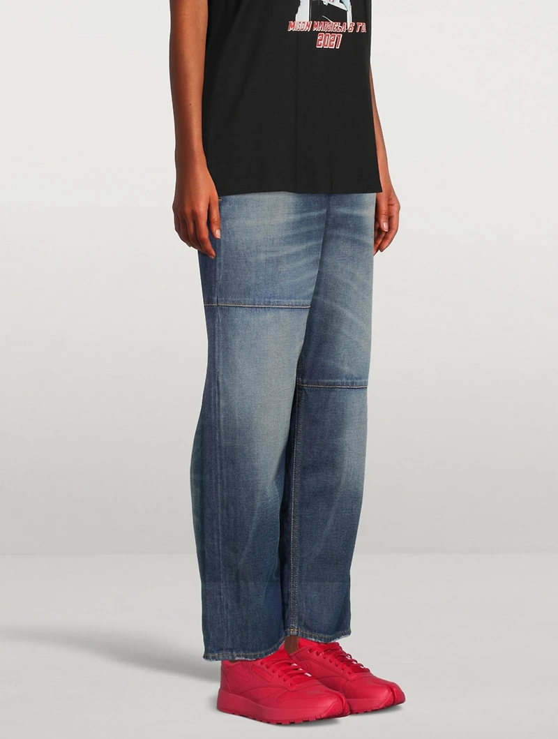 Elasticated Waistband Jeans