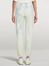 Weekend Terry Cotton Sweatpants Tie Dye Print