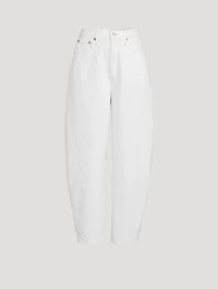 Balloon Curved High-Waisted Jeans