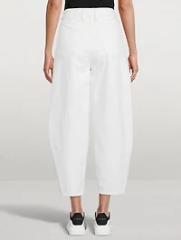Balloon Curved High-Waisted Jeans