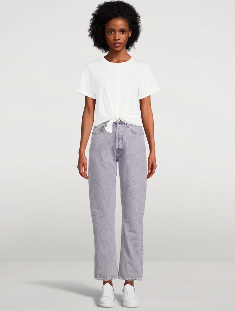 90's Pinch High-Waisted Jeans
